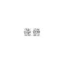 1/2 cttw Lab-Grown Diamond Stud Earrings 14k White Gold | G/VS2 - Forever in Harmony