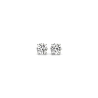 1/2 cttw Lab-Grown Diamond Stud Earrings 14k White Gold | G/VS2 - Forever in Harmony