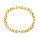 14k Yellow Gold French Cable Chain Bracelet  (6.10 mm) | - Forever in Harmony