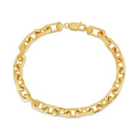 14k Yellow Gold French Cable Chain Bracelet  (6.10 mm) | - Forever in Harmony