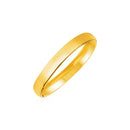 14k Yellow Gold Comfort Fit Wedding Band(5.00 mm) | 6 - Forever in Harmony