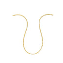 14k Yellow Gold Braided Herringbone Chain (3.20 mm) | - Forever in Harmony