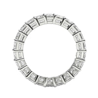 Emerald Cut Lab Grown Diamond Eternity Ring in 14k White Gold (2 cttw FG/VS2) - Forever in Harmony