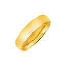 14k Yellow Gold Comfort Fit Wedding Band (6.00 mm) | 6 - Forever in Harmony