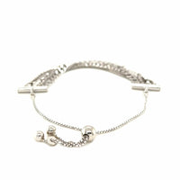 Adjustable Multi Chain Bracelet in Sterling Silver (15.00 mm) | - Forever in Harmony