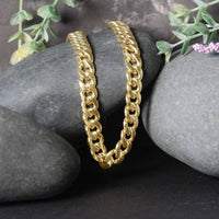 10k Yellow Gold Light Miami Cuban Chain (8.00 mm) | - Forever in Harmony