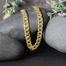 10k Yellow Gold Light Miami Cuban Chain (8.00 mm) | 22''