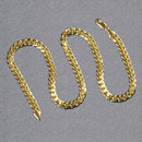 10k Yellow Gold Light Miami Cuban Chain (8.00 mm) | - Forever in Harmony