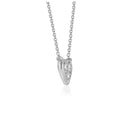 Diamond Heart Design Pendant in 14k White Gold - Forever in Harmony