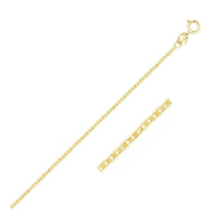 10k Yellow Gold Mariner Link Chain (1.20 mm) | - Forever in Harmony