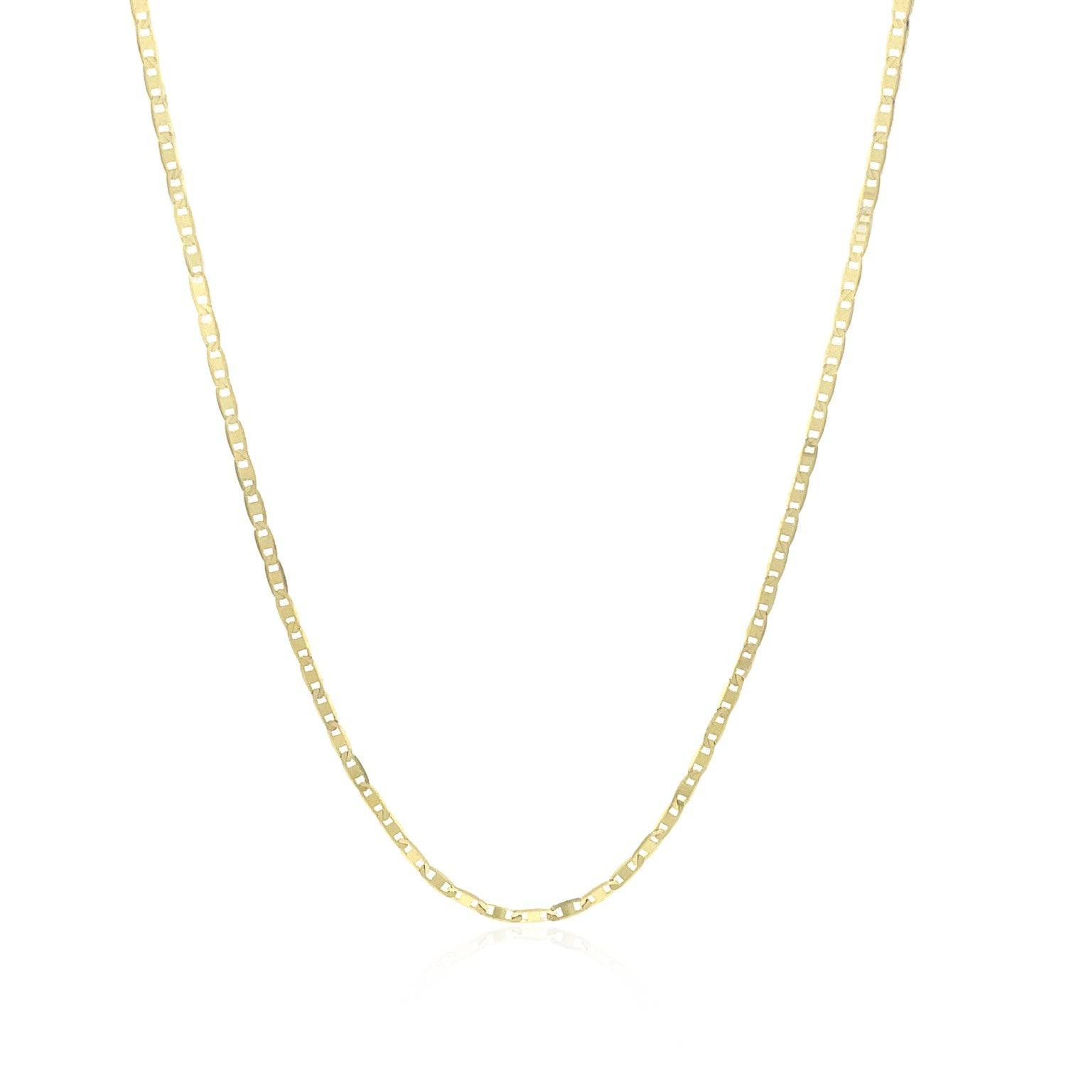 10k Yellow Gold Mariner Link Chain (1.20 mm) |