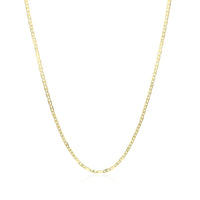 10k Yellow Gold Mariner Link Chain (1.20 mm) | - Forever in Harmony