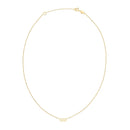 14K Yellow Gold Aquarius Necklace