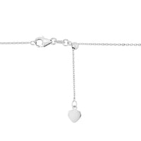 Adjustable Cable Chain in 14k White Gold (0.97 mm) | 22''