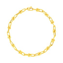 14k Yellow Gold 7 1/2 inch Jax Chain Bracelet (3.00 mm) | 7.5''