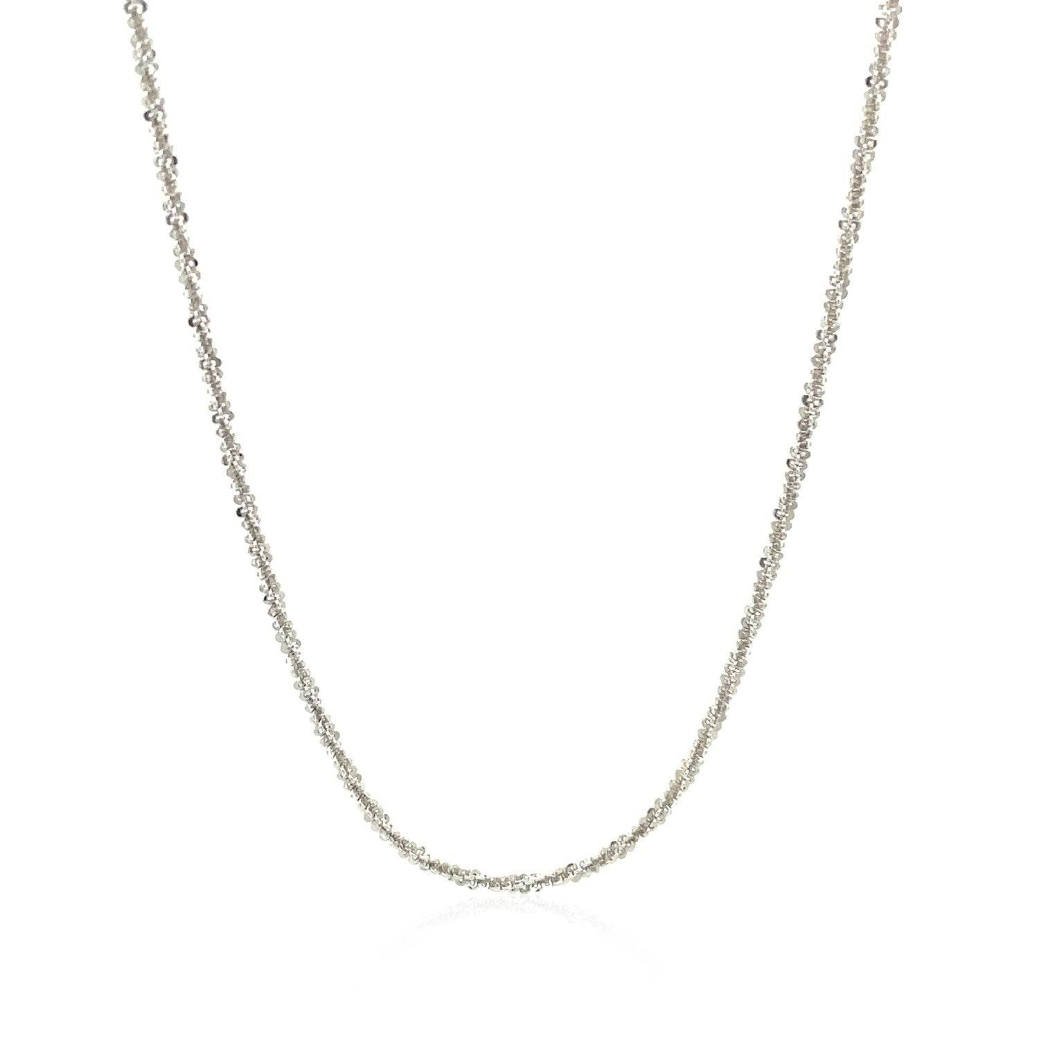 Sterling Silver 1.5mm Adjustable Sparkle Chain (1.50 mm)