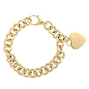 14k Yellow Gold 7 1/2 inch Rolo Link Bracelet (11.40 mm)