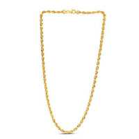 14k Yellow Gold Light Rope Chain (4.3 mm)