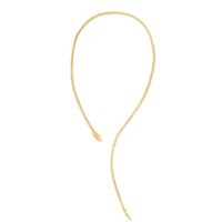 14k Yellow Gold Serpent Necklace | - Forever in Harmony