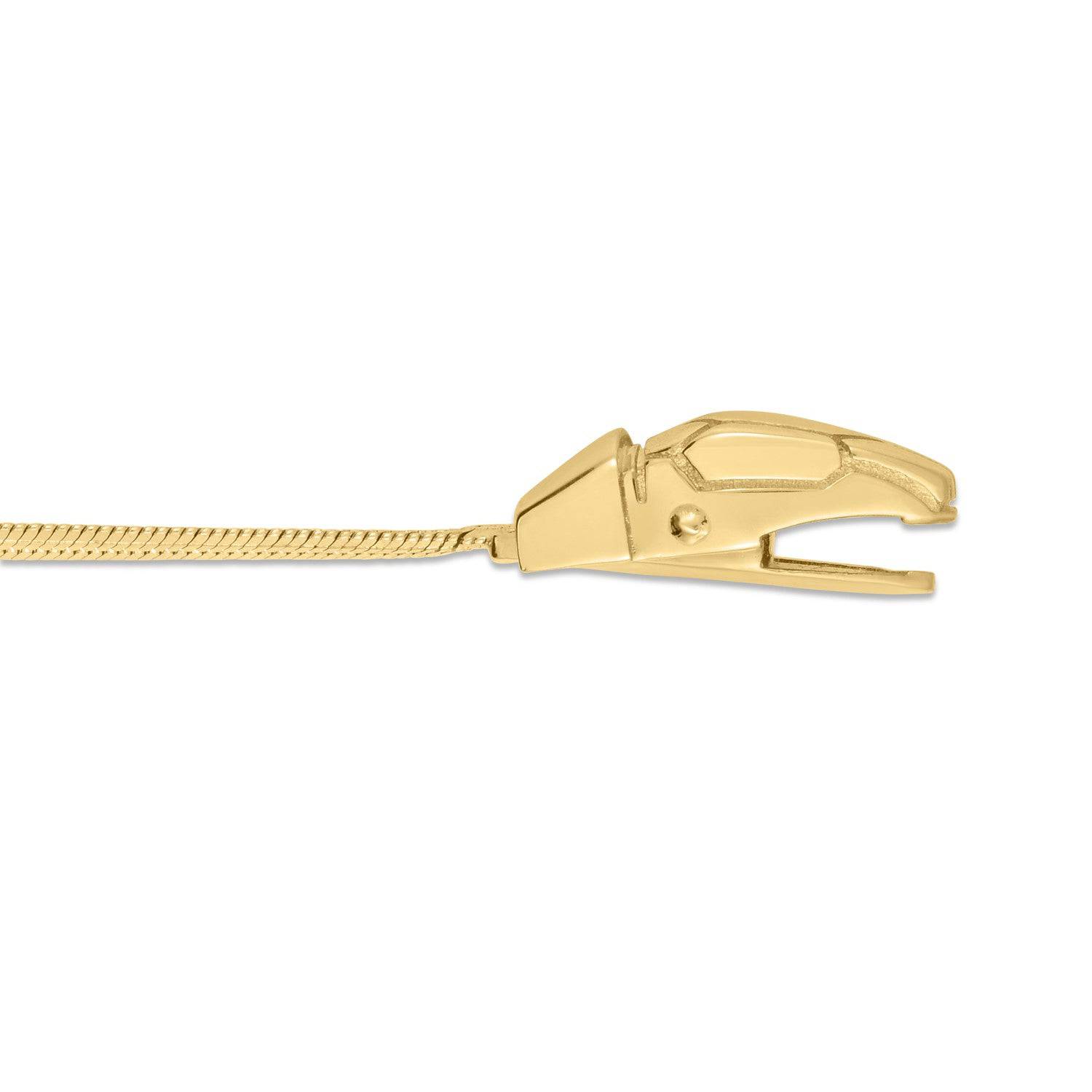 14k Yellow Gold Serpent Necklace | - Forever in Harmony