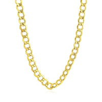 10k Yellow Gold Curb Chain (6.20 mm) | - Forever in Harmony