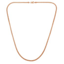 Ice Barrel Chain in 14k Rose Gold (3.1 mm)