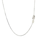 10k White Gold Classic Box Chain (0.45 mm) | 18