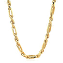 14k Yellow Gold Figaro Chain Necklace