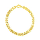 14K Yellow Gold Cuban Link Bracelet (5.90 mm) | - Forever in Harmony