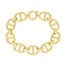 14k Yellow Gold High Polish Mariner Link Bracelet  (13.80 mm) | - Forever in Harmony