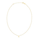 14K Yellow Gold Gemini Necklace