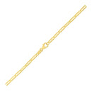 14K Yellow Gold Paperclip Bracelet  (2.50 mm) | - Forever in Harmony