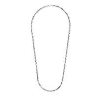 Sterling Silver Rhodium Plated Round Box Chain (4.40 mm)