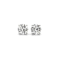 2 cttw Certified IGI Lab Grown Round Diamond Stud Earrings 14k White Gold(G/VS2) - Forever in Harmony