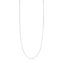 Sterling Silver Mirror Link Necklace | - Forever in Harmony