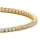 Lab Grown Round Diamond Tennis Bracelet in 14k Yellow Gold (2 cctw F/G  VS2/SI1) - Forever in Harmony