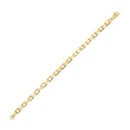 14k Yellow Gold French Cable Chain Bracelet  (4.80 mm) | - Forever in Harmony