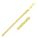 14k Yellow Gold Light Weight Wheat Bracelet  (3.20 mm) | - Forever in Harmony