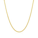 14k Yellow Gold Bead Chain 1.5mm (1.50 mm) | - Forever in Harmony