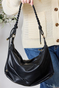 SHOMICO Braided Strap Shoulder Bag.