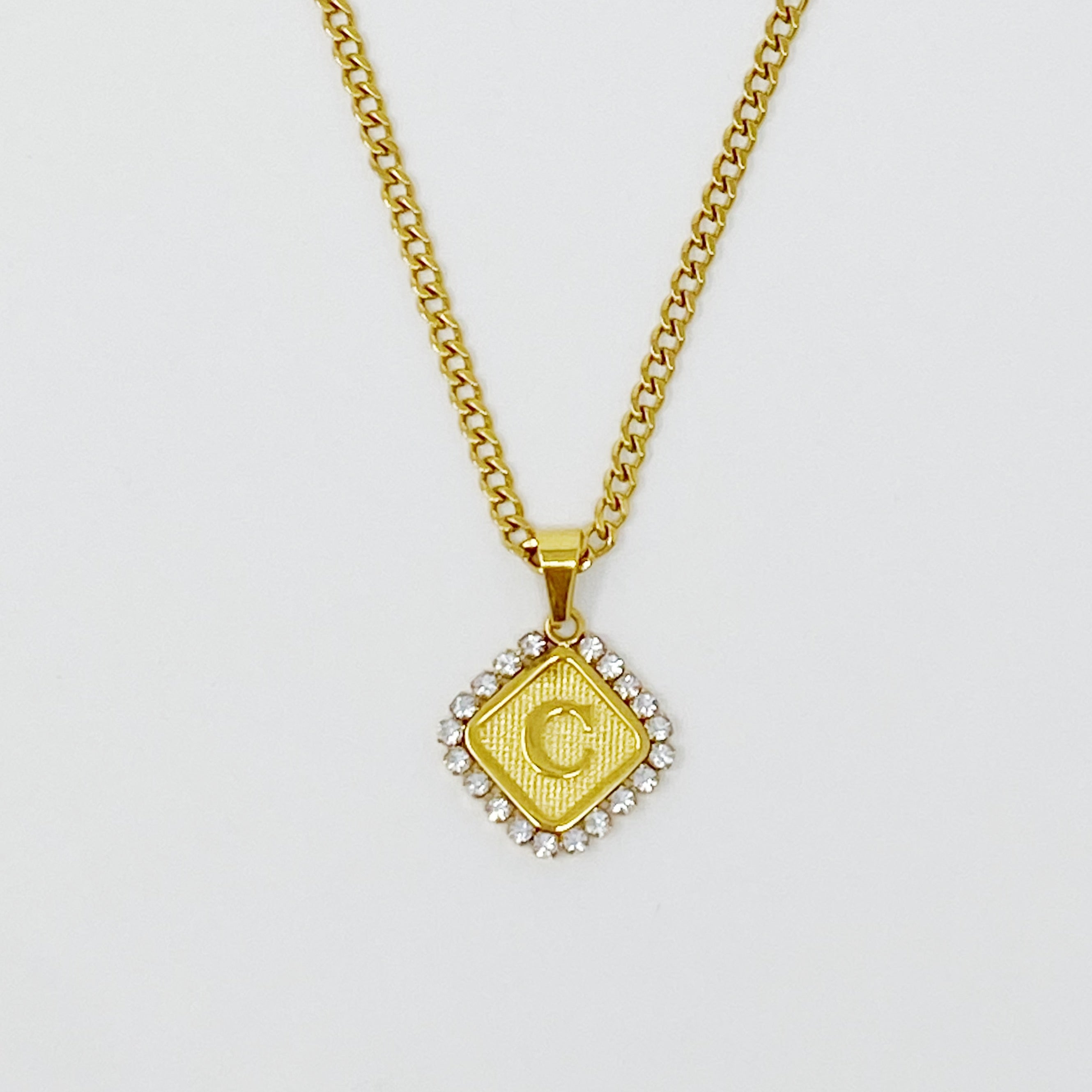 Aztec Delight Initial Necklace.