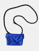 Himawari Solid Color Envelope Shape Crossbody Bag with Removable Strap.