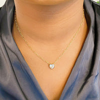 Chained to My Heart Necklace.