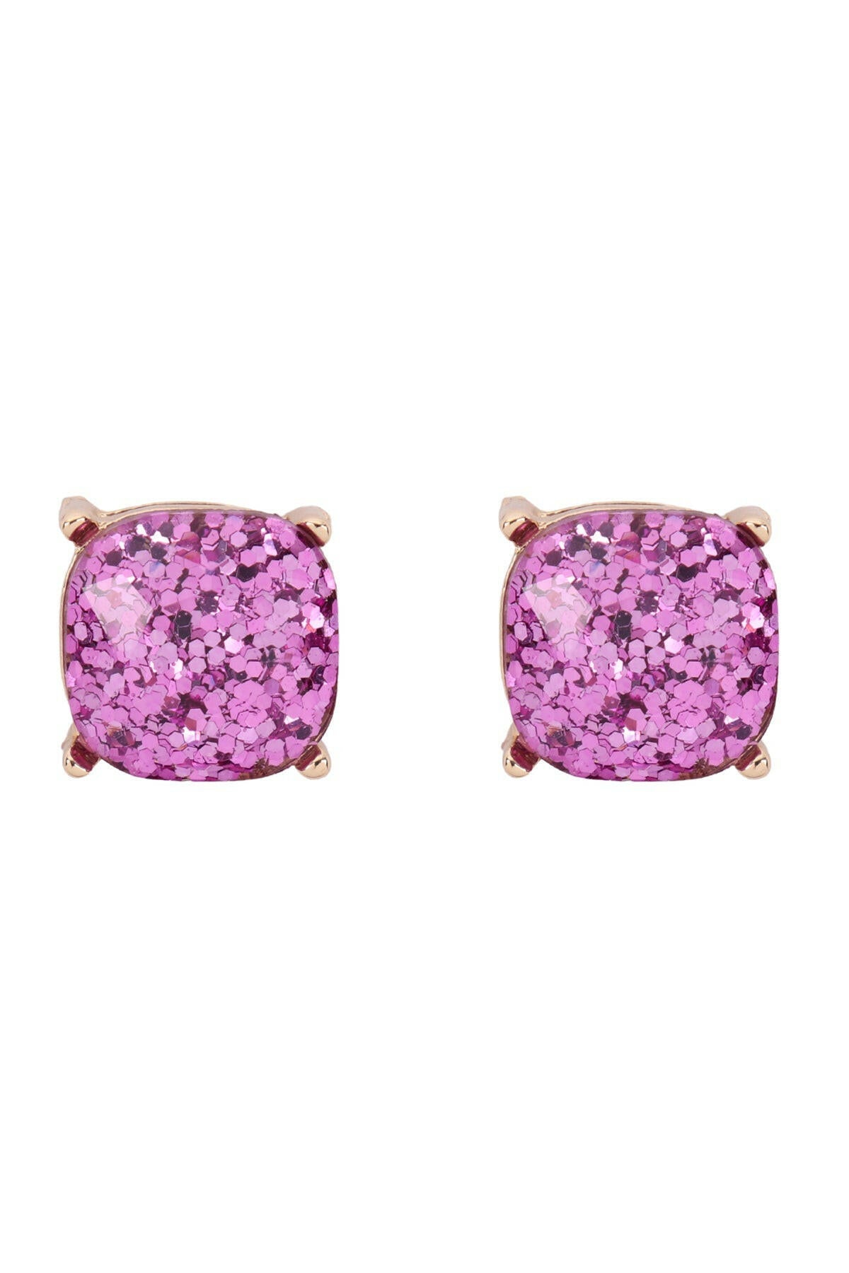 Ae0333-Glitter Epoxy Stud Earrings