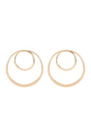 Mye1125 - Double Hoop Post Earrings