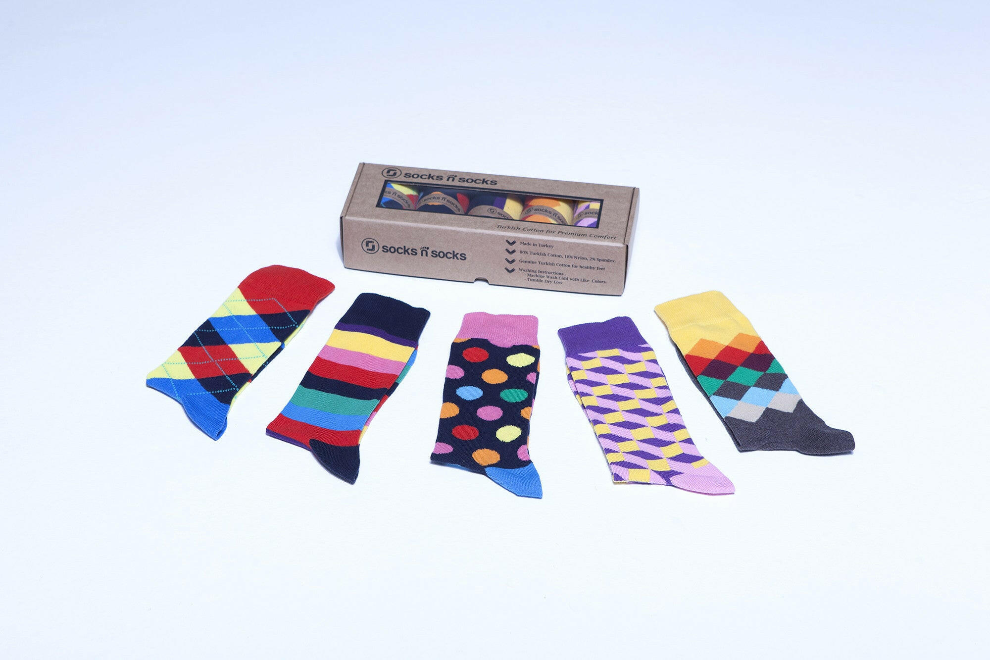 Men's Classy Mix Set Socks.