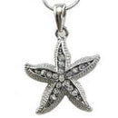 Crystal Starfish Necklace.