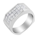 14KT White Gold Diamond Ring (1 3/4 Cttw, G-H Color, VS2-SI1 Clarity).