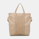 Nicole Lee USA Studded Large Tote Bag.