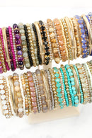 Regular Size Stackable Beads Bracelet Set